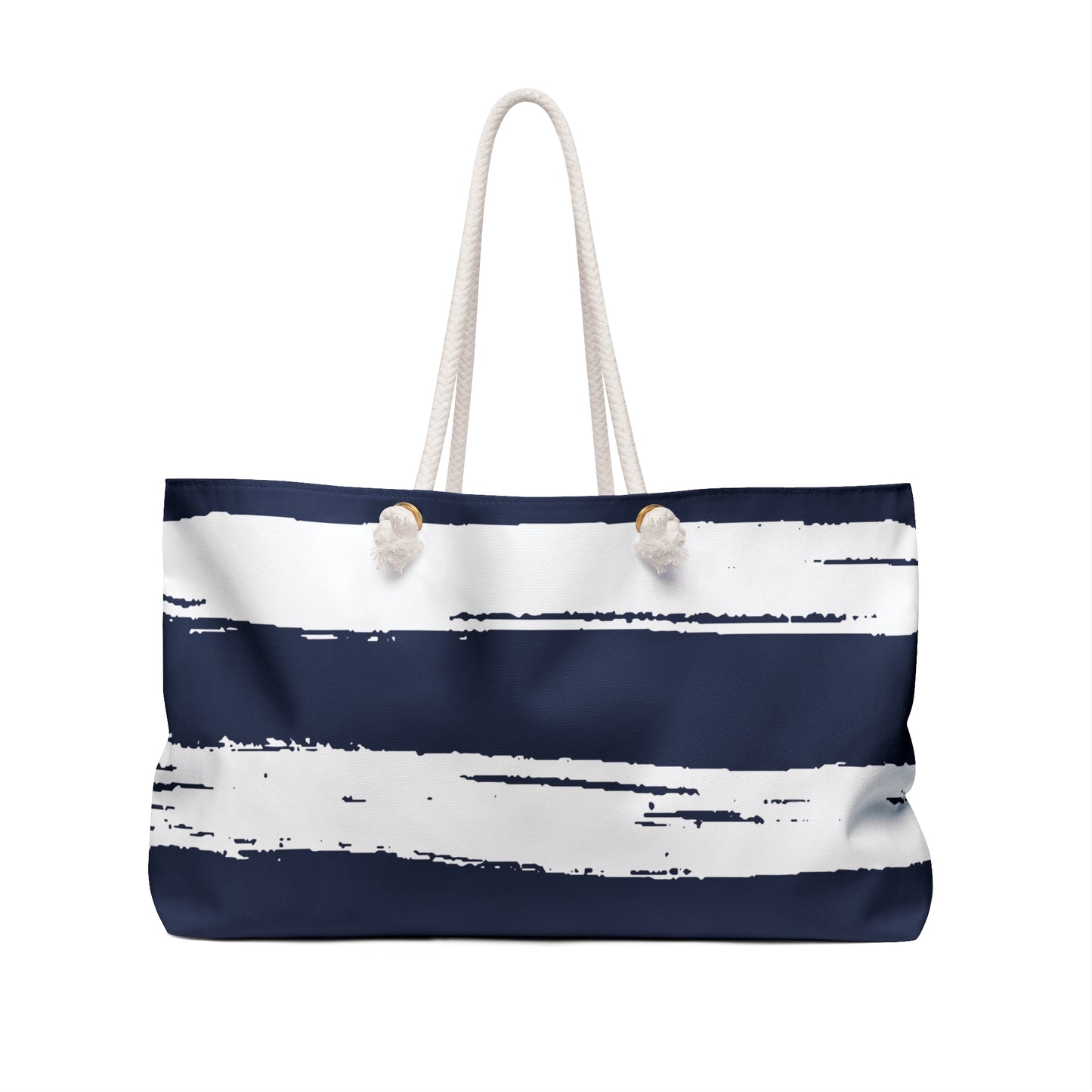 Nautical Striped Beach Extra Large Tote Bag