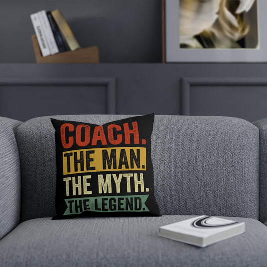 Coach Legend Personalized Cushion