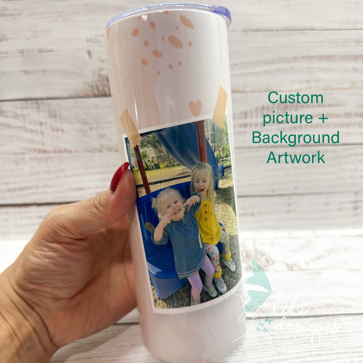 Custom Picture/Image Sublimated 20oz Tumbler