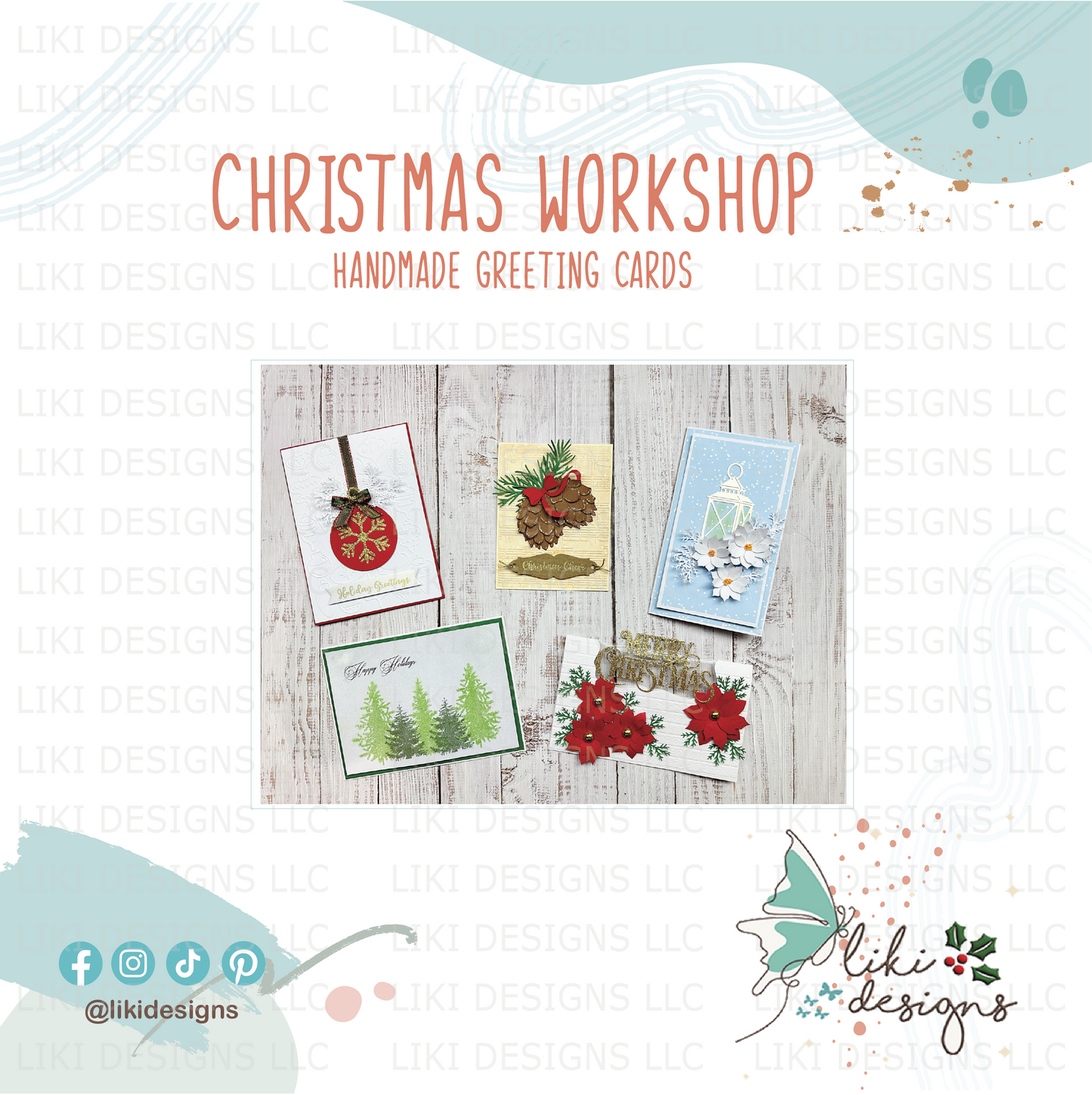 Christmas Workshop - Handmade Cards (In-Person)