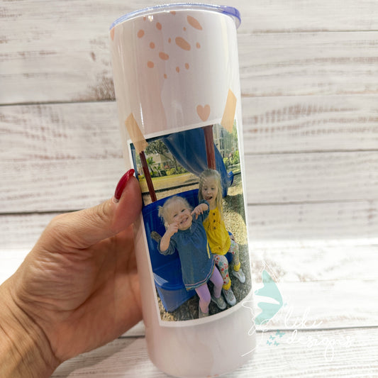 Custom Picture/Image Sublimated 20oz Tumbler