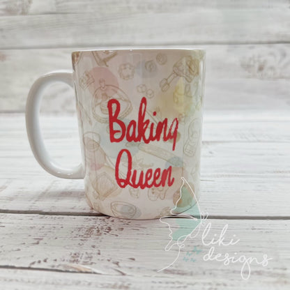 Baking Queen Coffee Mug