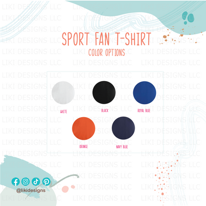 Sport Fan Personalized Shirt