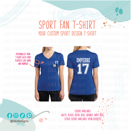 Sport Fan Personalized Shirt